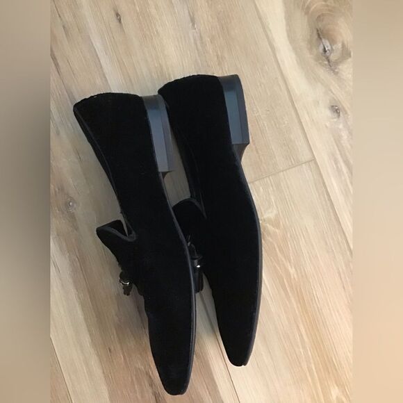 Zara Mens Velvet Loafers 43 (10) - Picture 3 of 6